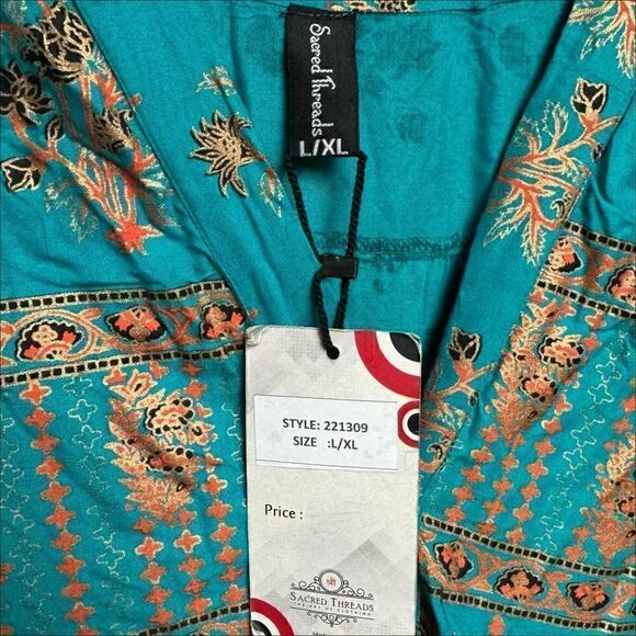 Sacred Threads Dress Made in India NWT - Picture 4 of 6